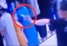 BMI Apresiasi Kapolrestabes Makassar, Video Viral Warga Diancam Badik Terhunus di Dalam Masjid FOTO: Tangka layar pelaku pengancaman terhadap jamah shalat subuh di masjid Smansa Komplek Rusun Rajawali, Kecamatan Mariso, Kota Makassar.