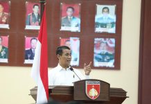 Mentan Amran dan Jajaran Kodam Diponegoro Percepat Pompanisasi di Jateng FOTO: Menteri Pertanian, Andi Amran Sulaiman, Bersama dengan jajaran di Kodam IV/Diponegoro, Kamis (21 / 3)