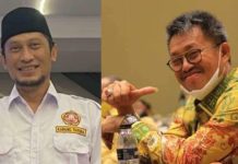 Soal Babi Guling, JRM Minta Maaf ke Ummat Islam, BMI: Proses Hukum Tetap Jalan, ini Alasannya FOTO: Kolase John Rende Mangontan (JRM) politisi partai golkar dan Muhamad Zulkifli, Ketua Umum BMI.