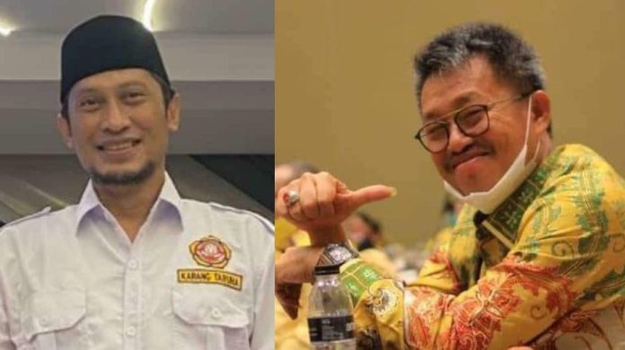 FOTO: Kolase John Rende Mangontan (JRM) politisi partai golkar dan Muhamad Zulkifli, Ketua Umum BMI.