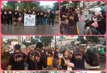 Menabur Berkah Ramadhan, Mahasiswa Papua di Makassar Berbagi Takjil FOTO: Mahasiswa asal Papua dan beberapa mahasiswa asal Maluku, NTT dan Sulawesi yang tergabung dalam Front Mahasiswa Timur Indonesia (FMTI) berbagi takjil di Makassar.