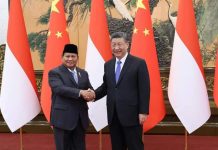 Berkunjung ke China, Disambut Positif Rakyat Indonesia, Netizen: Kami Bangga dari 96 Juta Pemilih Prabowo FOTO: Menteri Pertahanan Prabowo Subianto dan Presiden China Xi Jinping usai pertemuan bilateral di Beijing. Senin (1/4/2024) (Properti Akun Facebook Prabowo Subianto)