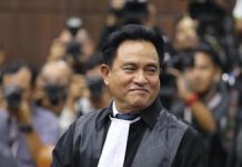 Prof Yusril Sebut Peradi Organisasi Profesi Advokat yang Sah, Diluar itu Hanya Ormas FOTO: Yusril Ihza Mahendra (CNBC Indonesia/Muhammad Sabki)