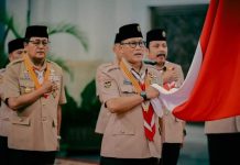 Mendikbud Hapus Pramuka dari Kurikulum Sekolah, Presiden Jokowi Sindir Pelantikan Kwarnas FOTO: Presiden Jokowi kembali mengunggah foto pelantikan Ketua Kwarnas Budi Waseso. Foto: Muchlis Jr - Biro Pers Sekretariat Presiden, Lokasi: Istana Negara, Jakarta. Jumat, 5 April 2024.