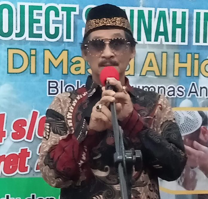 FOTO: Ketua Pengurus Mesjid Al Hidayah Andi Pasamangi Wawo