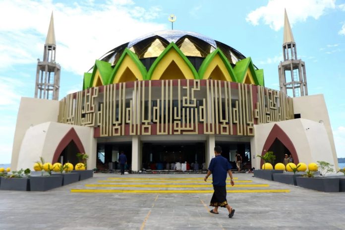 FOTO: Masjid Terapung Kota Parepare (ist)