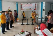 Pimpinan DPRD Tana Toraja Kompak Hadiri Natal Oikumene di Kelurahan Kamali Pentalluan