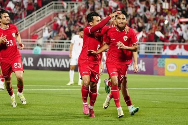 Nobar Semifinal U-23 Indonesia Vs Uzbekistan Di Tugu Mnek Cpi, Wali 