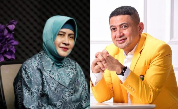 FOTO: Kolase Indira Yusuf Ismail dan Munafri Arifuddin (APPI)