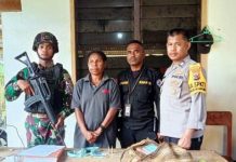Bawa Amunisi, Bea Cukai PLBN Skouw Serahkan Wanita Asal Papua Nugini ke Aparat FOTO: Wanita asal Papua Nugini berinisial JR (40) ditangkap atas kepemilikan 2 butir amunisi. (dokumen istimewa)