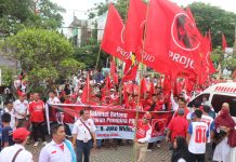 Projo Sulsel: Pergantian Pj Gubernur Kewenangan Presiden FOTO: Saat Projo Sulsel saat mengikuti kampanye Prabowo Gibran saat Pilpres 2024. (Istimewa)
