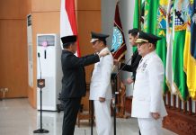 Tersiar Kabar Besok Mendagri Lantik Prof Zuldan Jadi Pj Gubernur Sulsel Gantikan Bahtiar FOTO: Mendagri Tito Lantik Prof Zudan sebagai Pj Gubernur Sulbar. (ist)