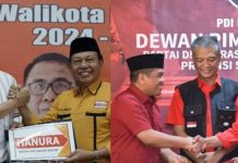 Kader Golkar Rebutan Jadi Cawalkot Makassar, Surat Tugas Vs Mazhab Juklak Nomor 03 Tahun 2020, Mana yang Sakti? FOTO: Kolase Rahman Pina saat mendaftar serta mengembalikan formulir pendaftaran di PDIP dan Munafri Arifuddin saat mengembalikan formulir pendaftaran di Partai Hanura Makassar. Senin (20/5)