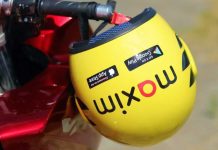 Soal Ojol Peras Buah Dada Penumpang, BMI Desak Kepolisian Tangkap Pelaku FOTO: Ilustrasi helmet Maxim (Properti: Maxim di media Sosial)