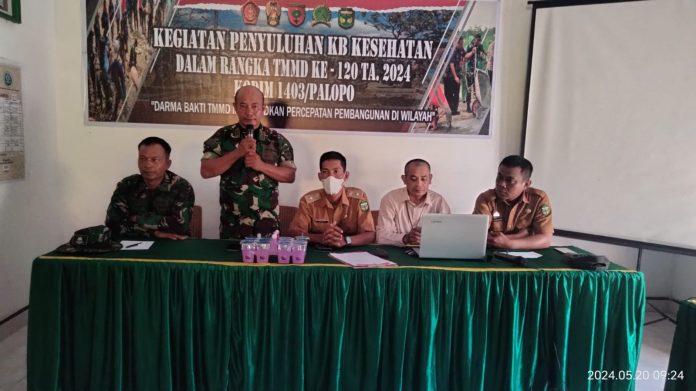 FOTO: Satgas TMMD Ke -120 TA. 2024 Kodim 1403/Palopo yang berlangsung di Desa Pammesakang, Kecamatan Bua, Kabupaten Luwu, Sulawesi Selatan.