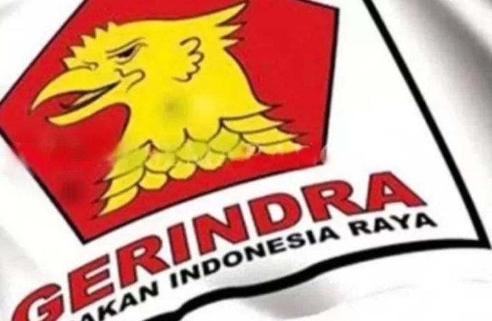 ILUSTRASI: Bendera Partai Gerindra (Dok Jawa Pos)