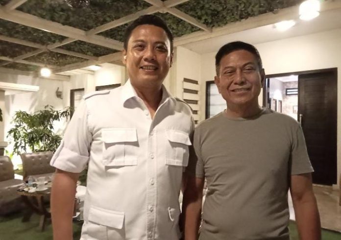 FOTO: Ketua DPD Partai Gerindra Sulsel Andi Iwan Darmawan Aras (AIA) dan Rusdin Abdullah (Rudal)