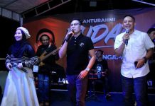 Kumpulkan Ratusan Timnya, Supratman Ajak Berjuang-Menangkan Rusdin Abdullah di Pilwalkot Makassar FOTO: Tengah Rusdin Abdullah (Rudal) saat didampingi Anggota DPRD Makassar, Fraksi Partai Nasdem, Supratman.