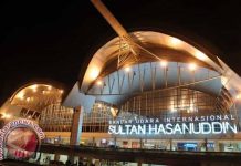 Pelarian Daeng Subuh Berakhir di Bandara Sultan Hasanuddin, Usai Pukul Pengunjung Starbucks FOTO: Bandar Udara Internasional Sultan Hasanuddin di Makassar-Maros, Sulawesi Selatan. (Istimewa)