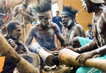 Pemodal di Pilkada, Orang Lain Pemimpin, Rakyat Marin Hanya Jadi Boneka ILUSTRASI: Suku Marin, Merauke, Papua Selatan, Indonesia. (Istimewa)