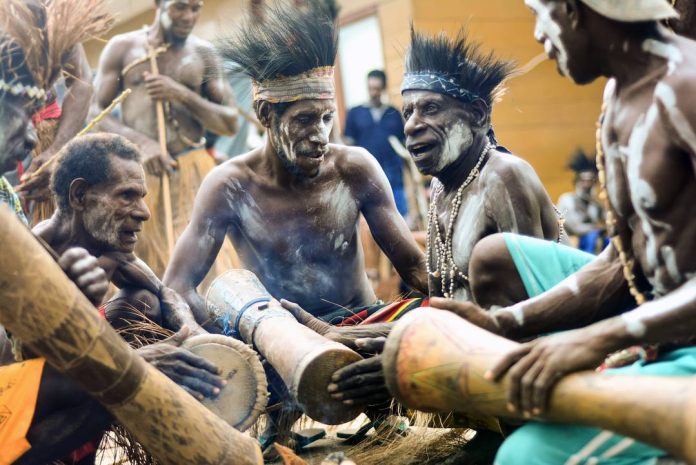 ILUSTRASI: Suku Marin, Merauke, Papua Selatan, Indonesia. (Istimewa)