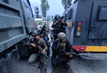 Koops Habema Berhasil Pukul Mundur Kelompok OPM Pelaku Pembakar Warga Sipil di Paniai FOTO: Prajurit TNI dan Polri dari Koops Habema berhasil menguasai wilayah Distrik Bibida yang selama ini dikuasai oleh Organisasi Papua Merdeka (OPM). (Foto: Dok. Koops Habema)