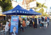 Nasdem Kota Makassar Kolaborasi Tim Rusdin Abdullah Gelar Rudal Care di Car Free Day di Boulevard FOTO: Nasdem Kota Makassar Kolaborasi Tim Rusdin Abdullah Gelar Rudal Care di Car Free Day di Bolevar, Panakukang. Ahad (16/6)