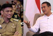 Pasca Pertemuan AAS-Adnan Beredar isu Bakal Berpasangan di Pilgub Sulsel FOTO: Kolase Bupati Gowa Adnan Purichta Ichsan dan Menteri Pertanian Andi Amran Sulaiman.