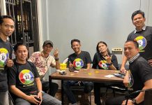 Rudal Siapkan 101 Pengacara Jelang Pilwakot Makassar FOTO: John Herdiansyah bersama para pengacara muda yang ikut bergabung di Tim 101 Penasihat Hukum Rusdin Abdullah (Rudal).