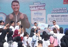Warga Makassar Hadiri Jalan Sehat Bersama Andi Seto di Pantai Losari FOTO: Bakal Calon Wali Kota Makassar, Andi Seto Asapa (ASA) bersama DPC Gerindra sukses menggelar jalan sehat yang dihadiri puluhan ribu warga Makassar, di Anjungan Pantai Losari, Minggu (7/7/2024).