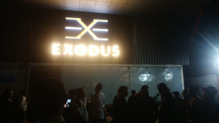 FOTO: Tempat Hiburan Malam Exodus di Jalan Perintis Kemerdekaan, Kota Makassar, Sulawesi Selatan.