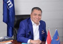 Disaksikan RMS, Ahmad Ali Terima Surat Rekomendasi Partai Nasdem Cagub Sulteng FOTO: Waketum NasDem, Ahmad Ali (Dok. Pribadi)