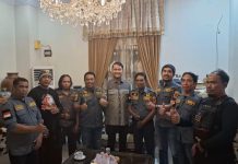 GBBN Nyatakan Dukungan ke Andi Seto Maju di Pilwalkot Makassar FOTO: Ketua DPD GBNN, Andi Baso Fadli Husain menemui eks bupati Sinjai Andi Seto Asapa