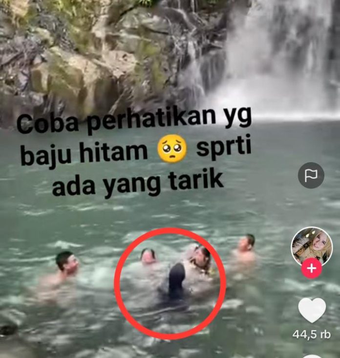 FOTO: Hasil tangkap layar dari akun Tiktok