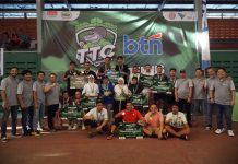 Takkala Tennis Club Sukses Gelar Pertandingan Hadiah Rp30 Juta Lebih FOTO: Takkala Tennis Club menggelar acara, pertandingan tennis bertajuk "TAKKALA TENNIS CUP 1" yang digelar di lapangan tennis Indoor Telkom.