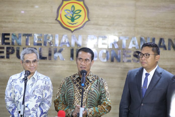 FOTO: Menteri Pertanian (Mentan) Andi Amran Sulaiman dan Wakil Menteri Pertanian (Wamentan) Sudaryono