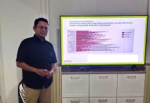 Seto Tertinggal Jauh, Rudal – Indira Dekati APPI, Nurmal: 30 Persen Pemilih Masih Berubah FOTO: Direktur Nurani Strategic Consulting, Dr. Nurmal Idrus, MM, saat menggelar survei bakal calon wali kota makassar.Jumat siang. (19/7). (Istimewa)