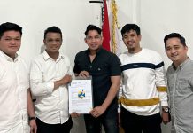 Tri Sulkarnain Ahmad Daftar Jadi Calon Ketua Umum BPD HIPMI Sulsel FOTO: Tri Sulkarnain Ahmad mendaftarkan diri sebagai Bakal Calon Ketua Umum BPD Himpunan Pengusaha Muda Indonesia ( HIPMI ) Sulawesi Selatan (Sulsel) periode 2024-2027.