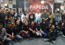 Diskusi Papeda Bertema Pepera, ini Kata Pakar Hukum Internasional dari Unhas FOTO: Peserta diskusi PAPEDA 'Papua Perlu Damai jilid II'. Kegiatan itu digelar di Cafe Pelangi Botolempangan kota Makassar, Sulawesi Selatan. Jumat (3/08/2024).