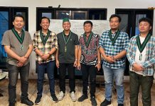 Panitia Muslem LKBHMI Ke X Cabang Makassar, Hasrul: Belum ada Direktur Eksekutif Terpilih FOTO: Ketua dan Steering Committee Muslem LKBHMI Ke X Cabang. (Istimewa)