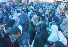 Adami Seto Rezki di Rappokalling, Temui Ribuan Warga FOTO: Andi Seto dan Rezki mendengar aspirasi warga ke Utara Kota Makassar di Kelurahan Rappokalling, Kecamatan Tallo, Sabtu (10/8/2024).