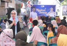 Makassar Nyaman Berkendaraan, Program Ganjil Genap Jadi Program Andi Seto-Rezki FOTO: Rezki Mulfiati Lutfi kembali turun bersilaturahmi dan menyapa masyarakat di tiga Kelurahan yang ada di Kecamatan Rappocini, Selasa (13/8/2024).