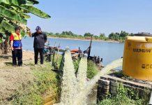 Petani Gresik Terkendala Air Irigasi, Dirjen PSP Terjun Langsung FOTO: Direktur Jenderal Prasarana dan Sarana Pertanian (PSP), Andi Nur Alam didampingi Direktur Pupuk dan Pestisida Jekvy Hendra melakukan kunjungan kerja mendadak ke Desa Padang Bandung, Kecamatan Dukun, Kabupaten Gresik.