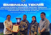 Kemendagri Dorong Percepatan Penurunan Stunting Melalui Bimtek Penilaian Kinerja Pemerintah Daerah FOTO: Bimtek) Penilaian Kinerja Pemerintah Provinsi terhadap Kinerja Pemerintah Kabupaten/Kota dalam Pelaksanaan Konvergensi Penurunan Stunting. Berlangsung di Hotel Horizon Ultima Bekasi pada Rabu (21/8/2024).