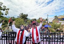 Ribuan Simpatisan Kawal PD-HB Daftar ke KPU Palopo