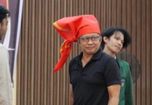 Aktivis di DO, Rocky Sebut Rektor UIN Tolol FOTO: Rocky Gerung saat menghadiri dialog Kebangsaan di kota Makassar.