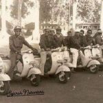 Usai Bertugas di Afrika Tengah, Pasukan Garuda 2 dapat Vespa Kongo FOTO: Prajurit Pasukan Garuda 2 saat mengendarai Vespa Kongo (Property: Akun Facebook Sejarah Nusantara)