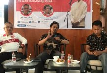 Ilham Ari Fauzi Berpeluang Raup Dukungan Gen Z di Pilwali Makassar 2024 FOTO: Komunitas Jurnalis Politik (KJP) kembali menggelar dialog Makassar Memanggil dengan tema “Kekuatan Gen Z Tatap Pilwali Makassar 2024”.