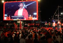 Kenal Dekat Ilham Ari, ini Profilnya FOTO: Indira Yusuf Ismail- Ilham Ari Fauzi (INIMI) saat Deklarasi.