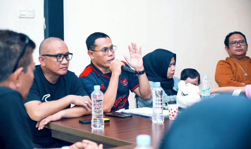 FOTO: Dedi Alamsyah Mannaroi, Ahmad Susanto dan Rezeki Nur anggota DPRD Makassar Terpilih 2024.